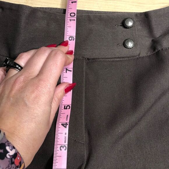 Women’s APT.9 Dark Brown Dress Pants sz 12 - Picture 3 of 7